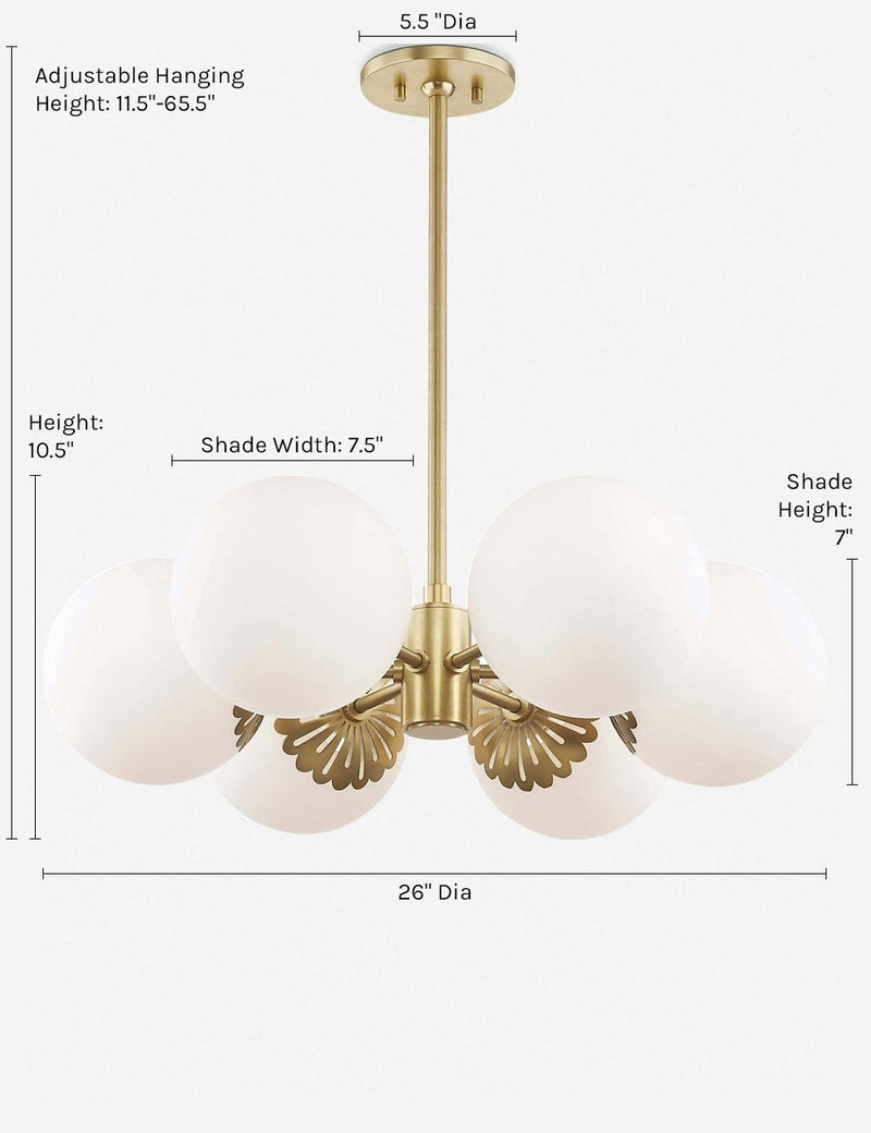 Lustre contemporain gris en acier