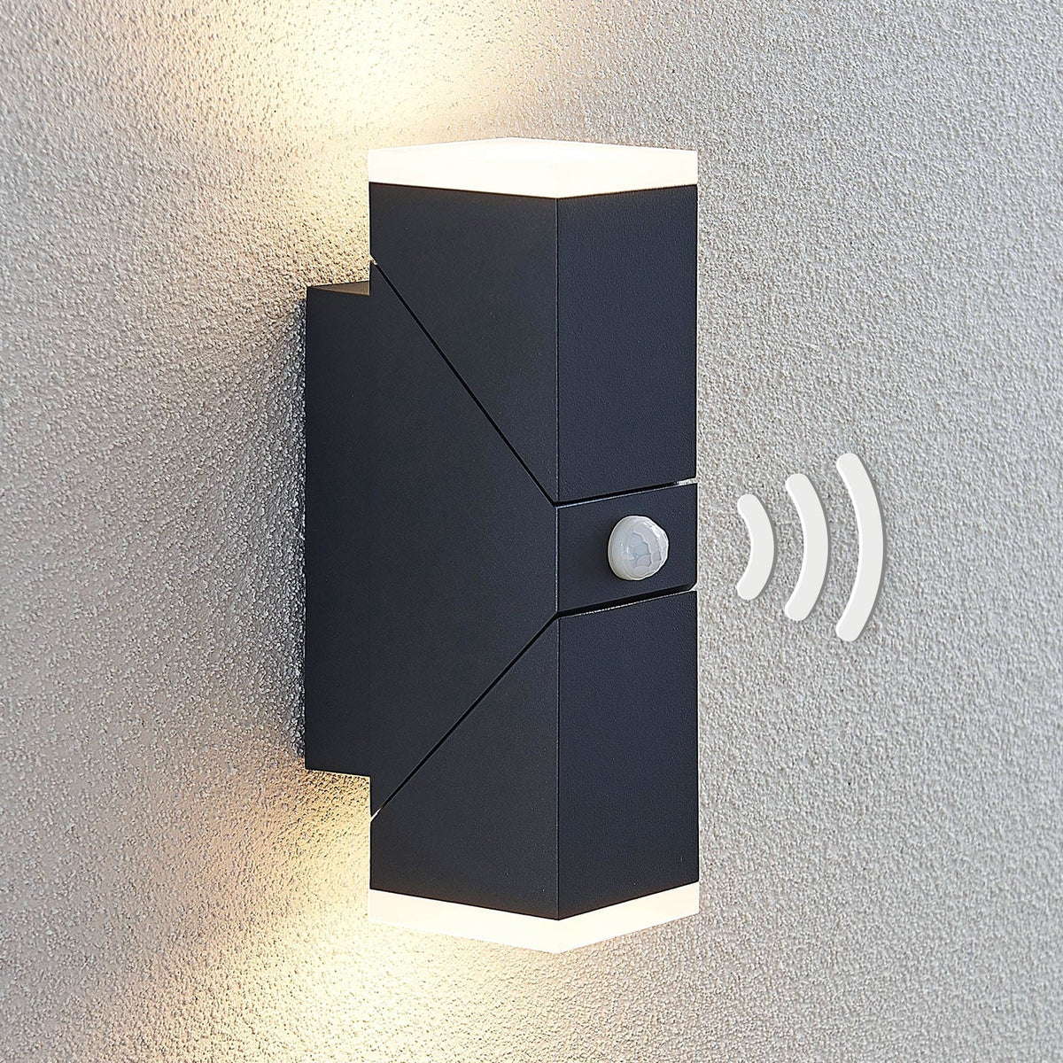 Applique Extérieur LED avec Détecteur — mise en situation