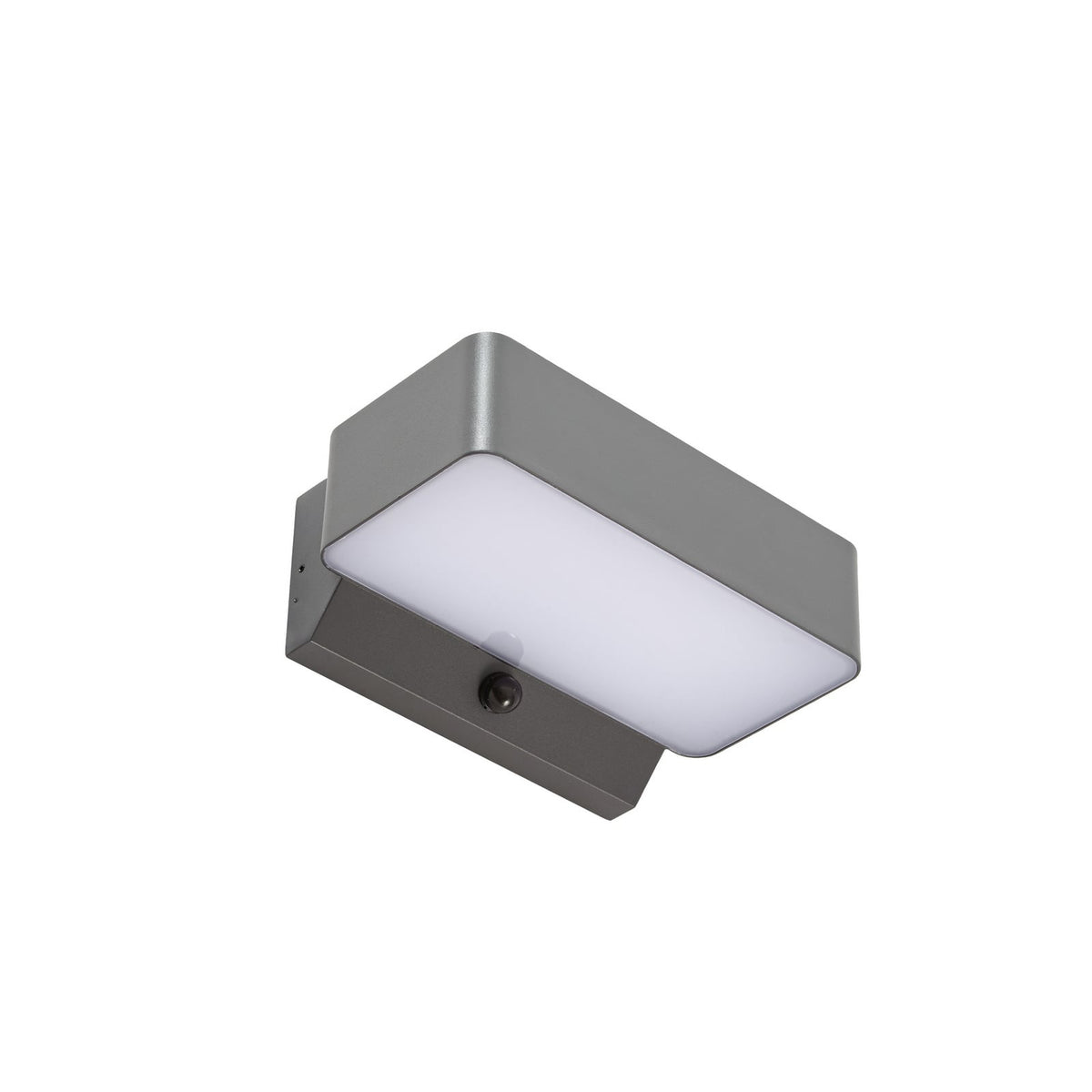 Vue détourée de l’applique extérieure LED anthracite / blanc