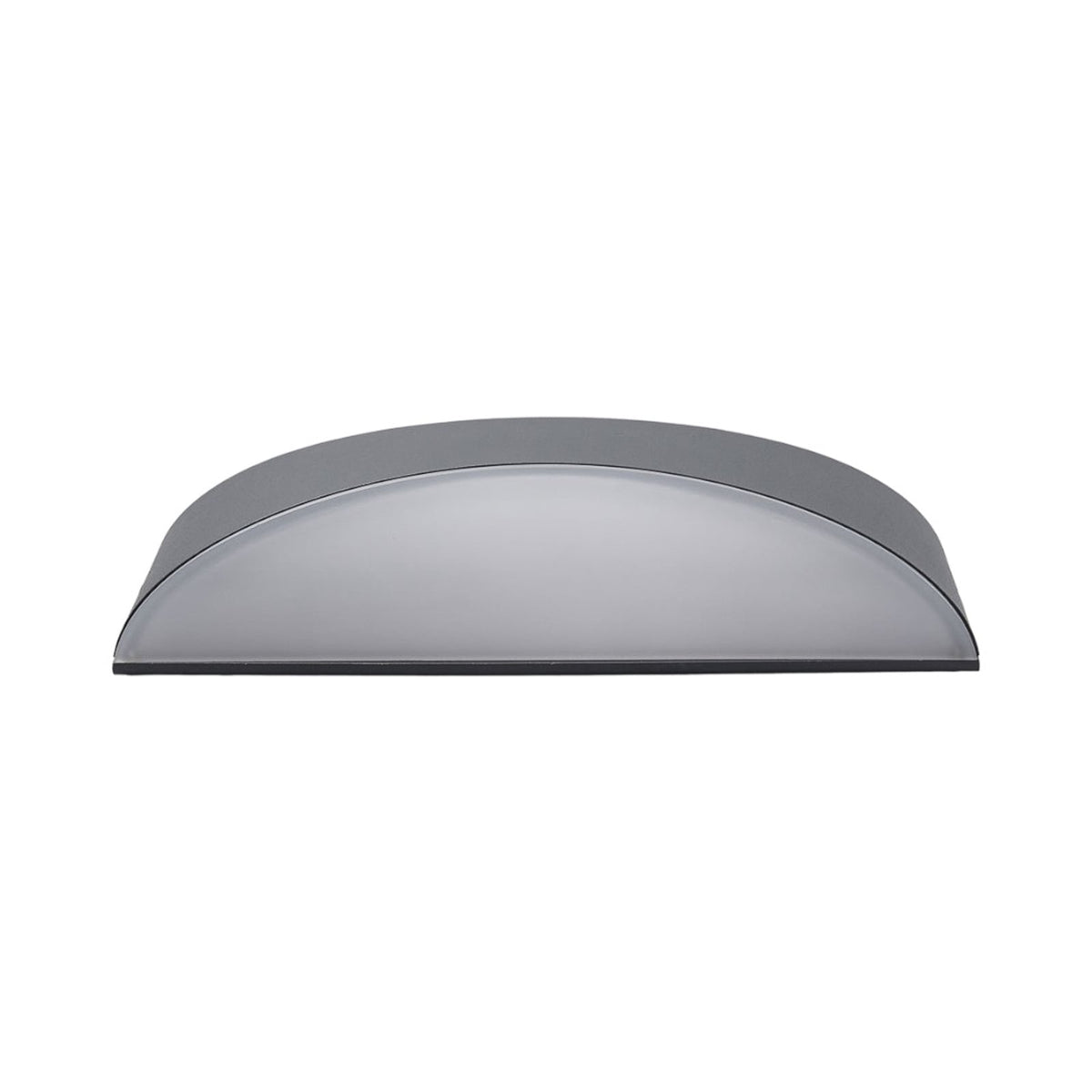 Vue détourée de l’applique extérieure LED anthracite / blanc satiné