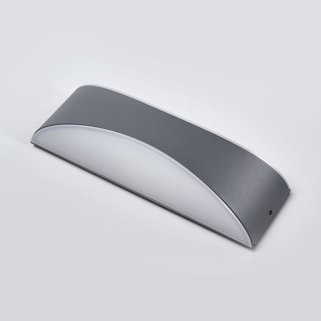 Vue 6 de l’applique extérieure LED anthracite / blanc satiné