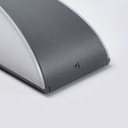 Vue 7 de l’applique extérieure LED anthracite / blanc satiné