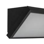 Vue 7 de l’applique extérieure LED gris foncé / blanc