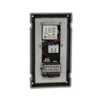 Applique extérieure LED cadre graphite 15 cm, platine et driver au dos