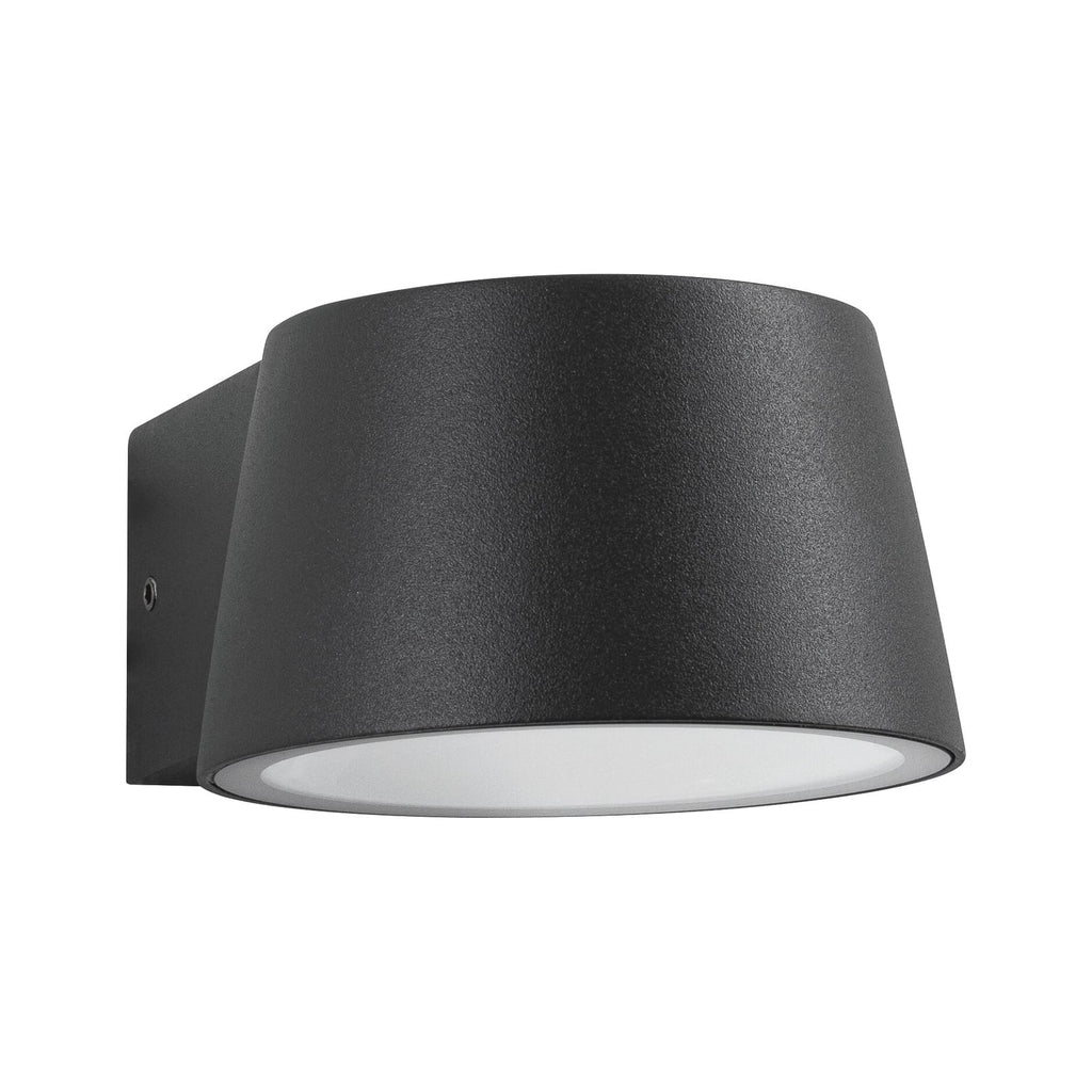 Vue détourée de l’applique extérieure LED anthracite
