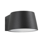 Vue détourée de l’applique extérieure LED anthracite