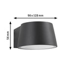 Vue 5 de l’applique extérieure LED anthracite