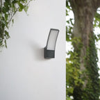 Vue 3 de l’applique extérieure LED anthracite / blanc