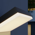 Vue 7 de l’applique extérieure LED gris foncé / blanc
