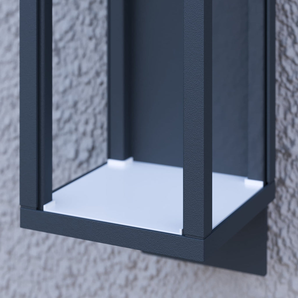 Vue 5 de l’applique extérieure LED gris foncé