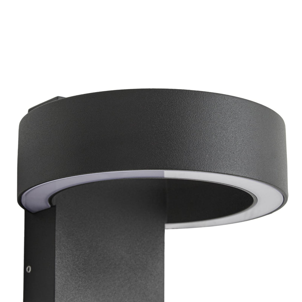 Vue 6 de l’applique extérieure LED noir / blanc