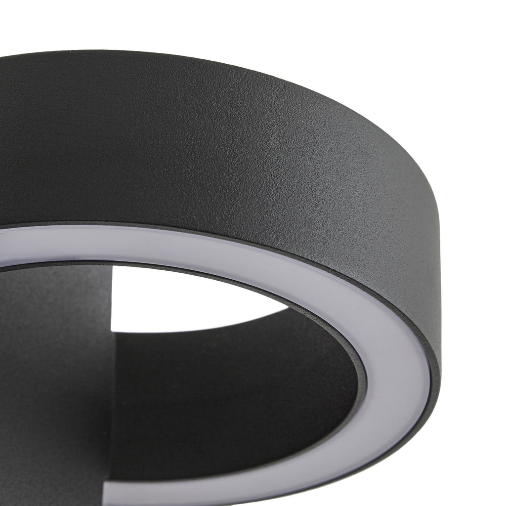 Vue 8 de l’applique extérieure LED noir / blanc