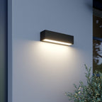 Vue 2 de l’applique extérieure LED anthracite
