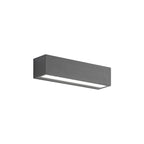 Vue détourée de l’applique extérieure LED anthracite