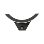 Vue détourée de l’applique extérieure LED anthracite / blanc