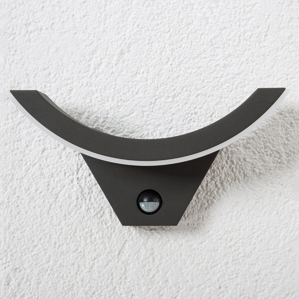 Vue 8 de l’applique extérieure LED anthracite / blanc