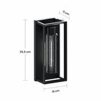 Schéma des dimensions : hauteur 35,5 cm, largeur 16 cm, profondeur 11 cm