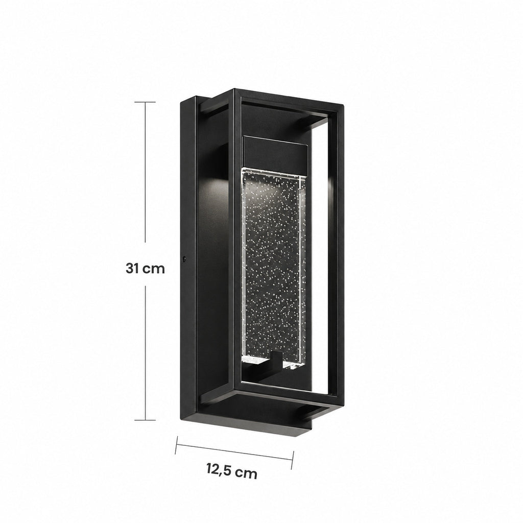 Schéma des dimensions : hauteur 31 cm, largeur 12,5 cm