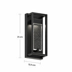 Schéma des dimensions : hauteur 31 cm, largeur 12,5 cm