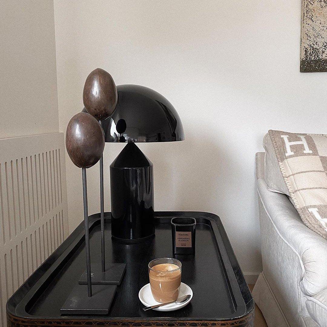 Lampe à poser moderne Sturla en métal Cuivre