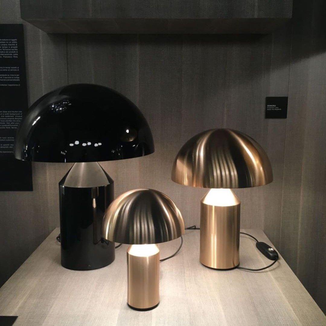 Lampe à poser moderne Sturla en métal Brillant blanc