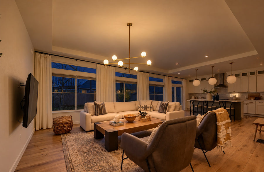The Baer in a open-plan living