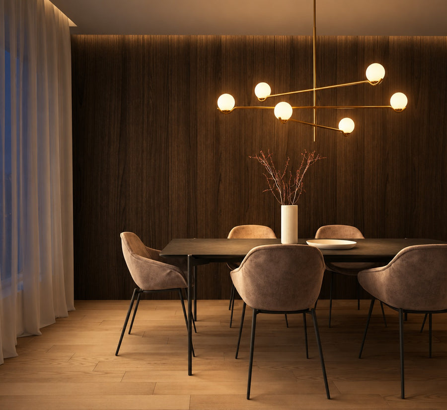 The Baer in a dining room