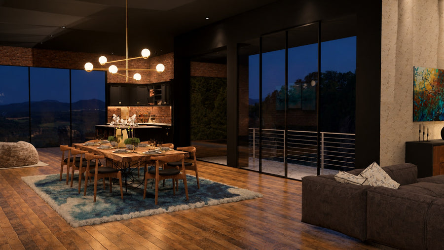 The Baer in a dining room