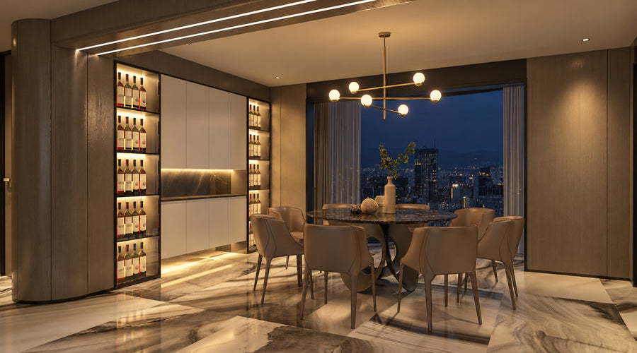The Baer in a dining room
