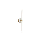 Applique murale moderne Brady en pierre, Marbre Blanc albâtre et doré