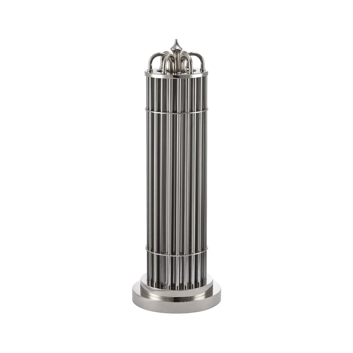 Eldaia Column Smoked Table Lamp
