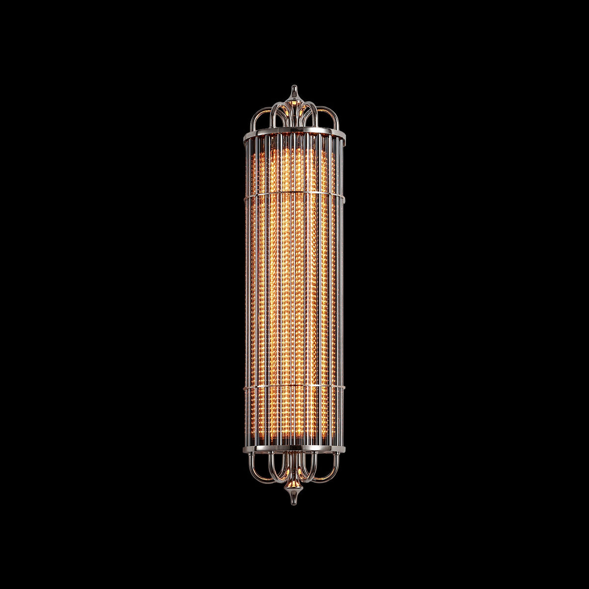 Eldaia Ribbed Glass Wall Sconce