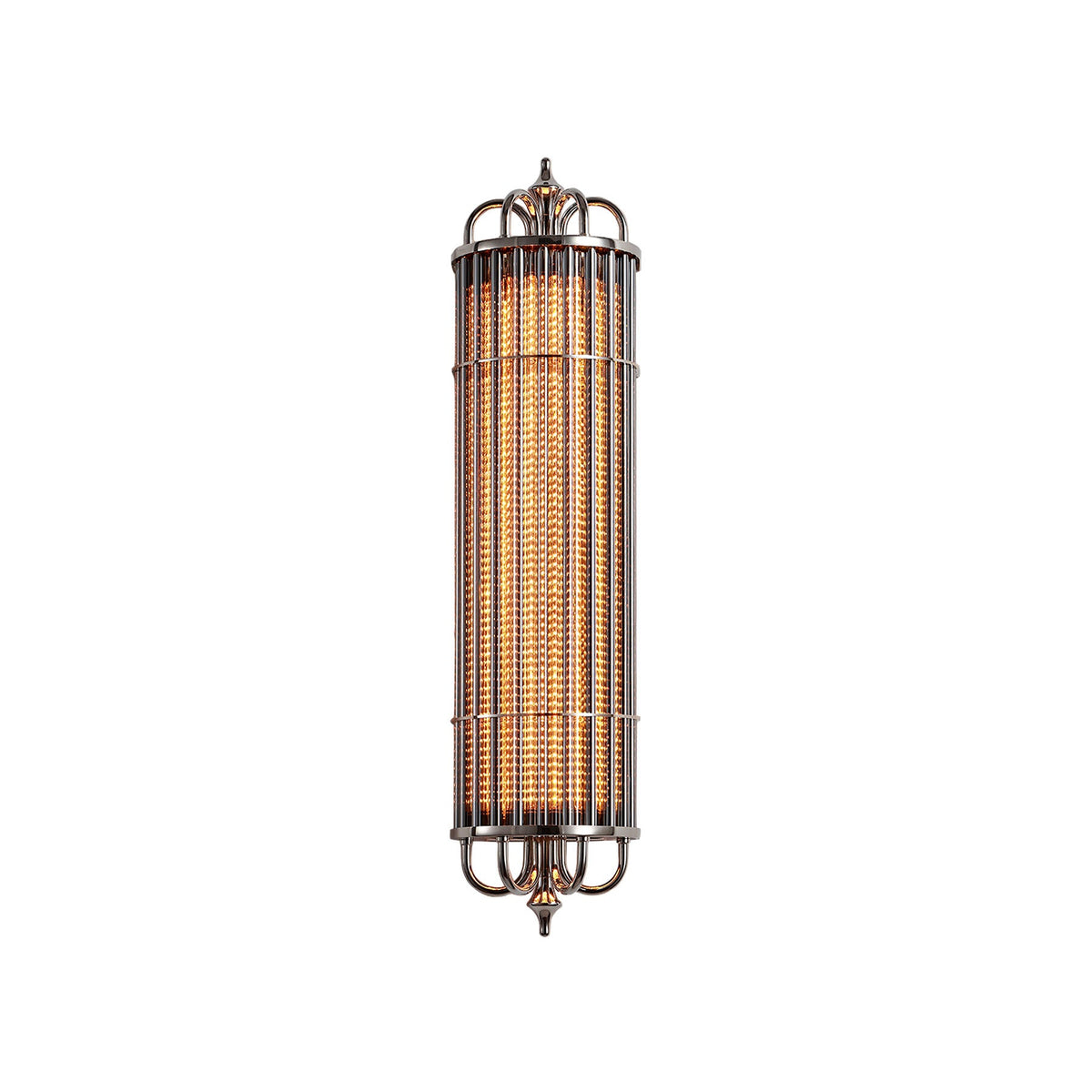 Eldaia Ribbed Glass Wall Sconce