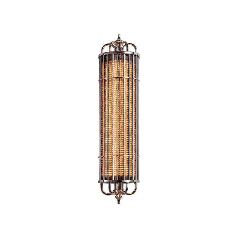 Eldaia Ribbed Glass Wall Sconce