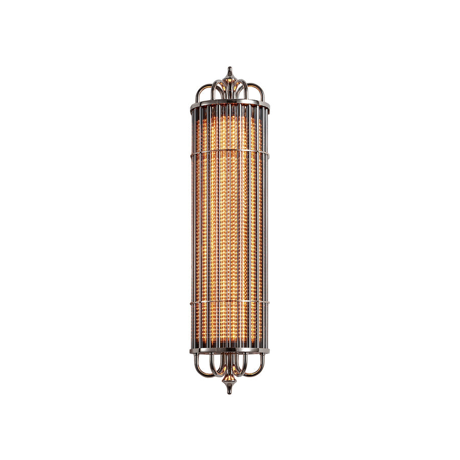 Eldaia Ribbed Glass Wall Sconce
