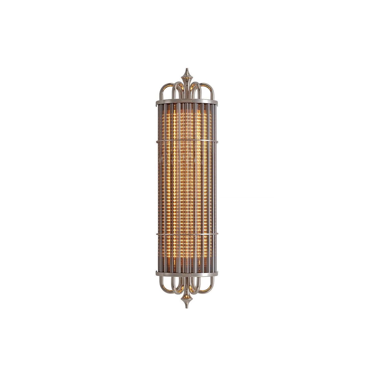 Eldaia Ribbed Glass Wall Sconce