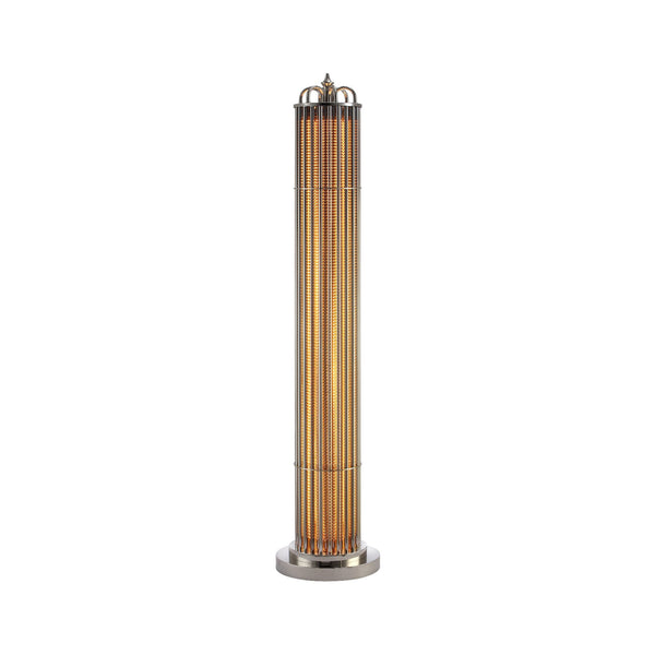 Eldaia Smoked Glass Floor Lamp