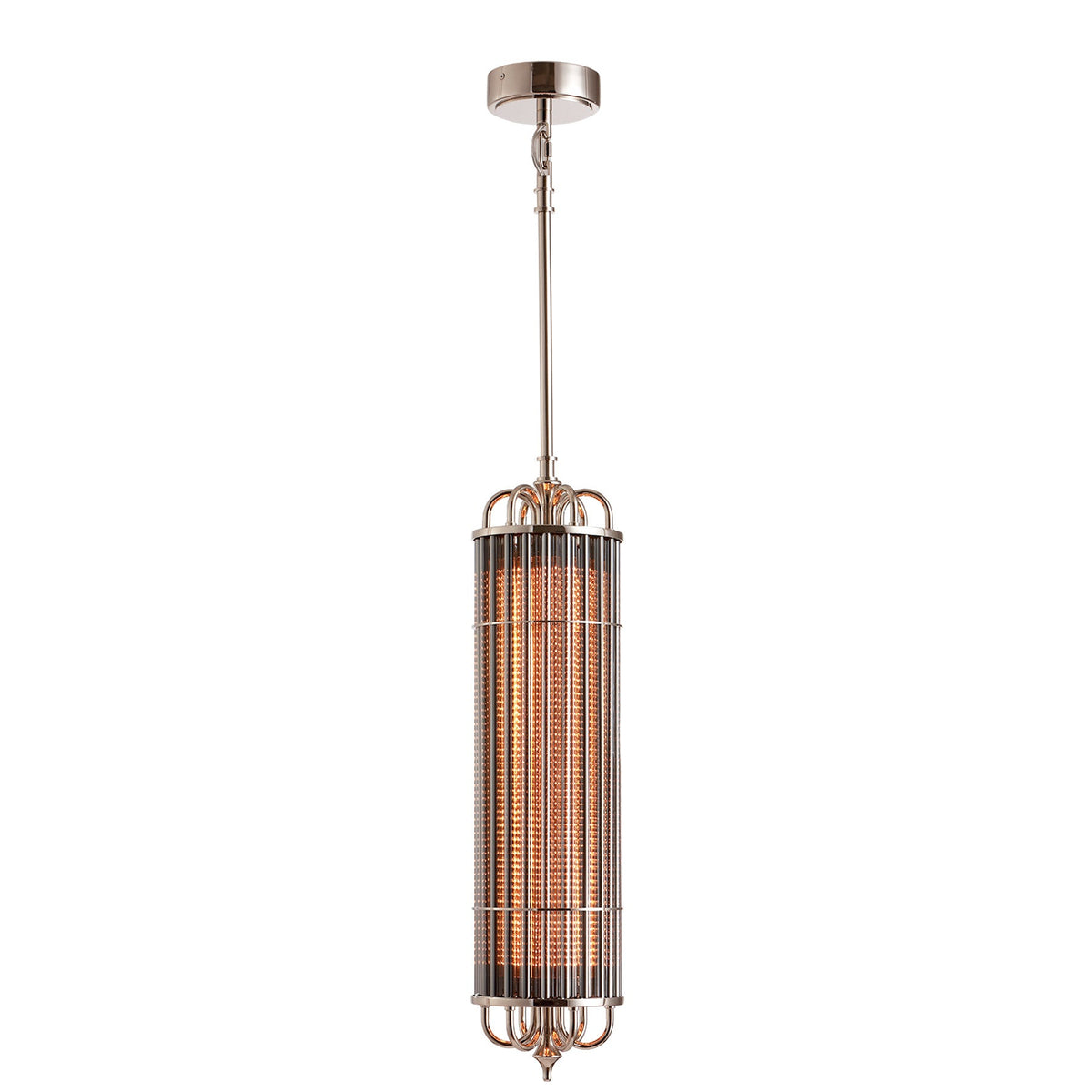Eldaia Smoked Glass Pendant