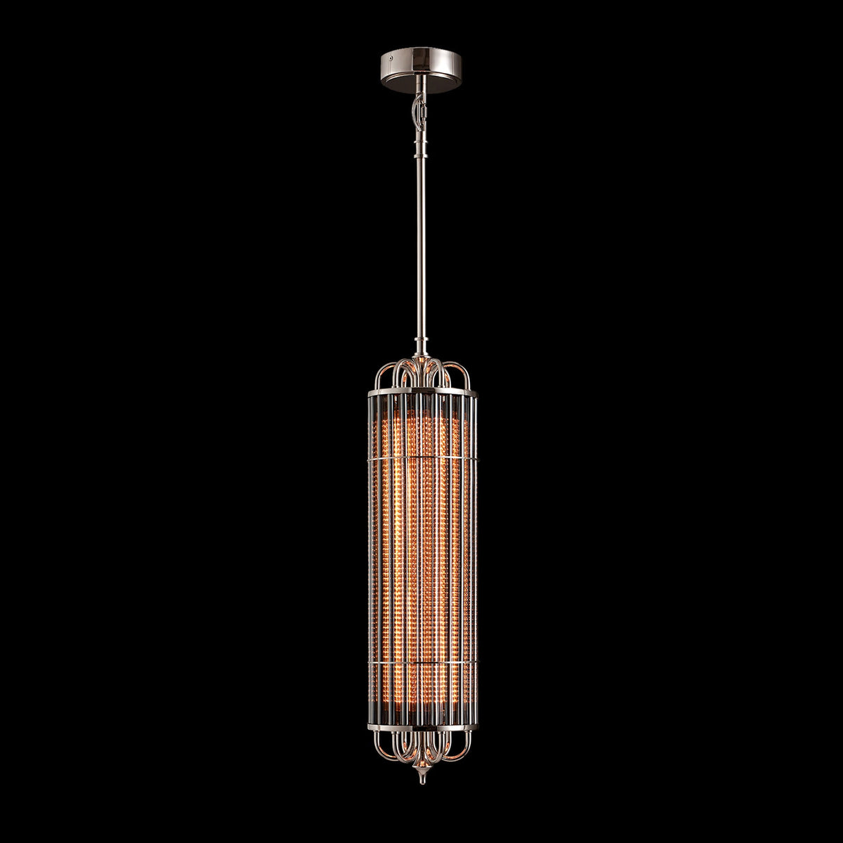 Eldaia Smoked Glass Pendant