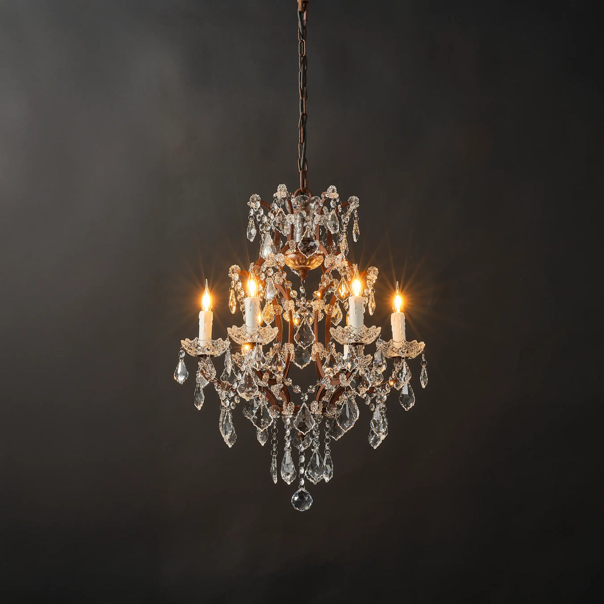 Elvera 6-Light Crystal Chandelier