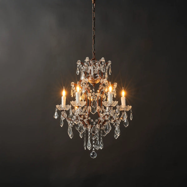 Elvera 6-Light Crystal Chandelier