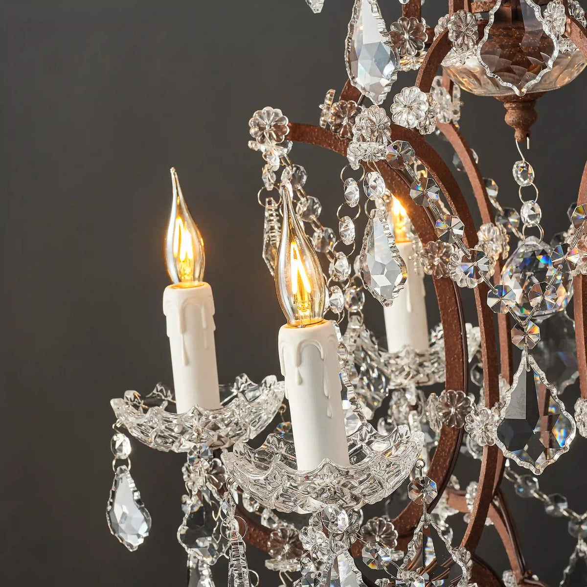 Elvera 6-Light Crystal Chandelier