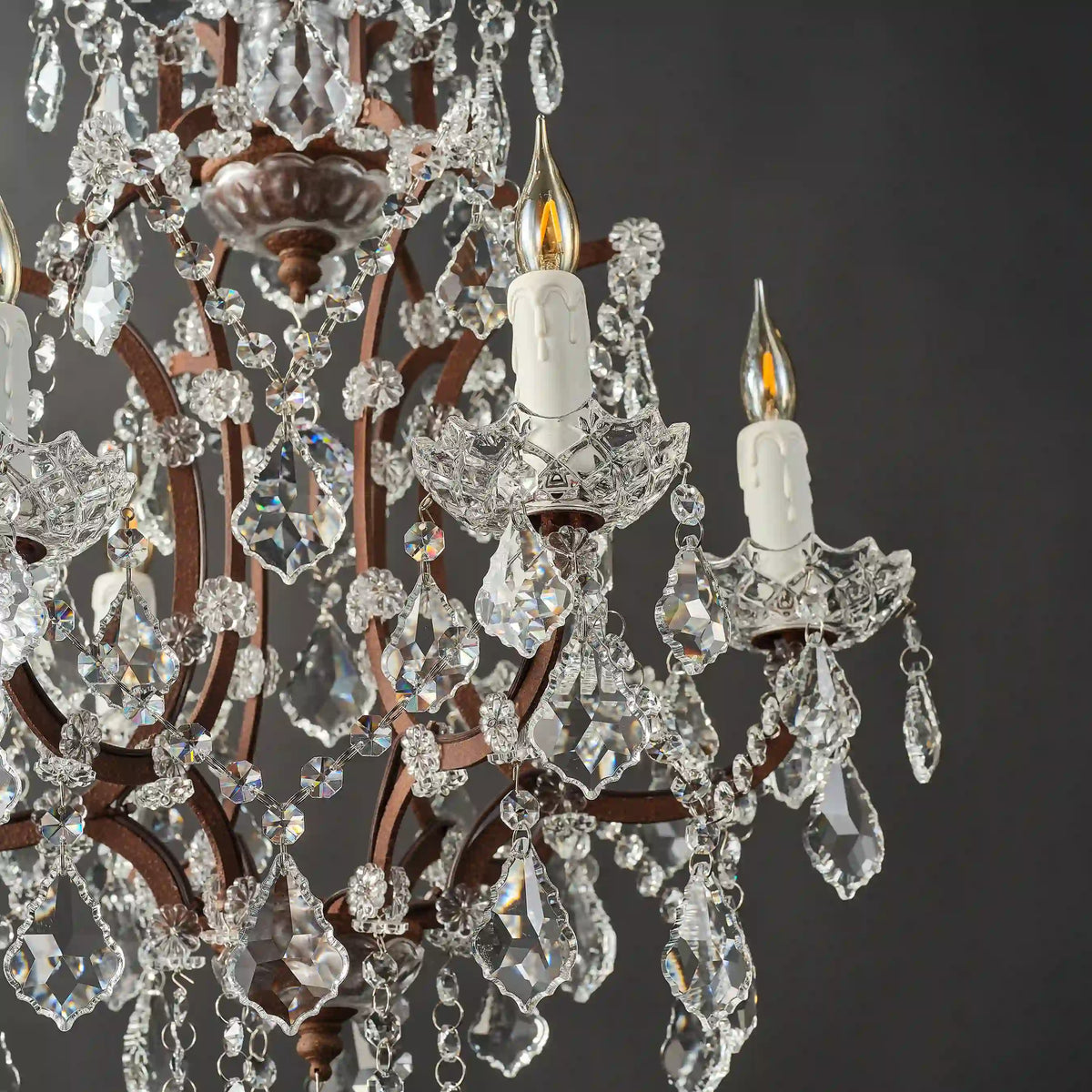 Elvera 6-Light Crystal Chandelier