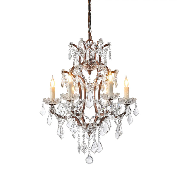 Elvera 6-Light Crystal Chandelier