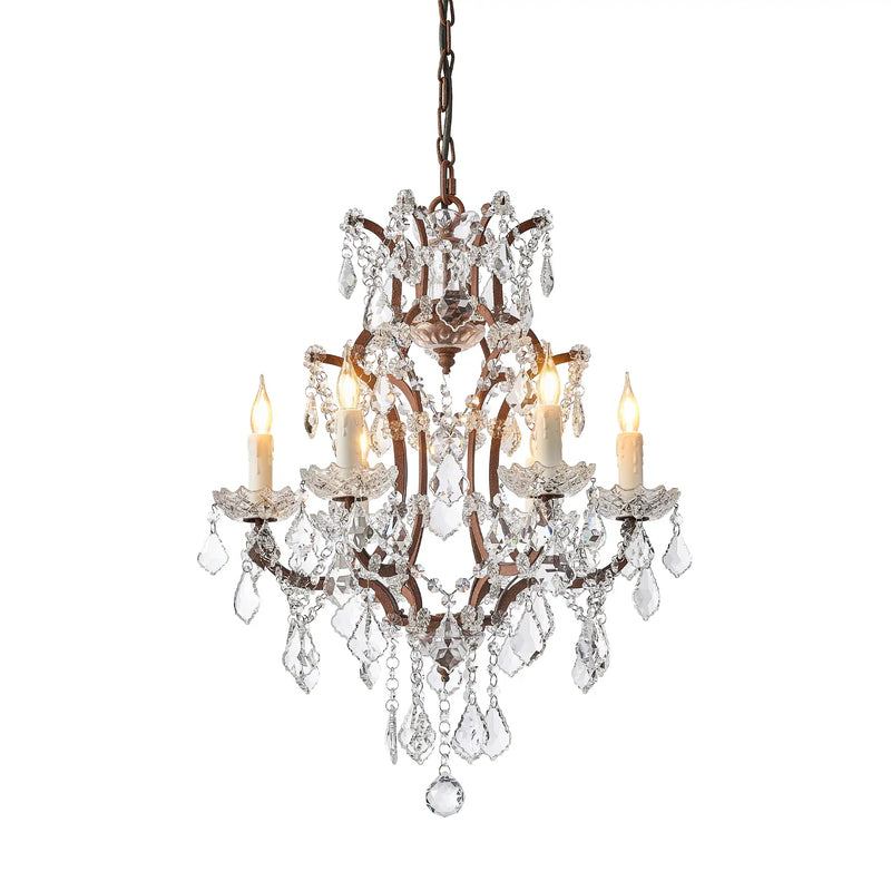 Elvera 6-Light Crystal Chandelier