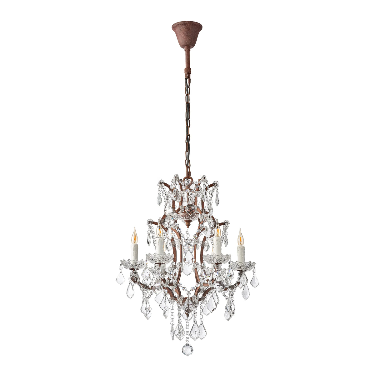 Elvera 6-Light Crystal Chandelier