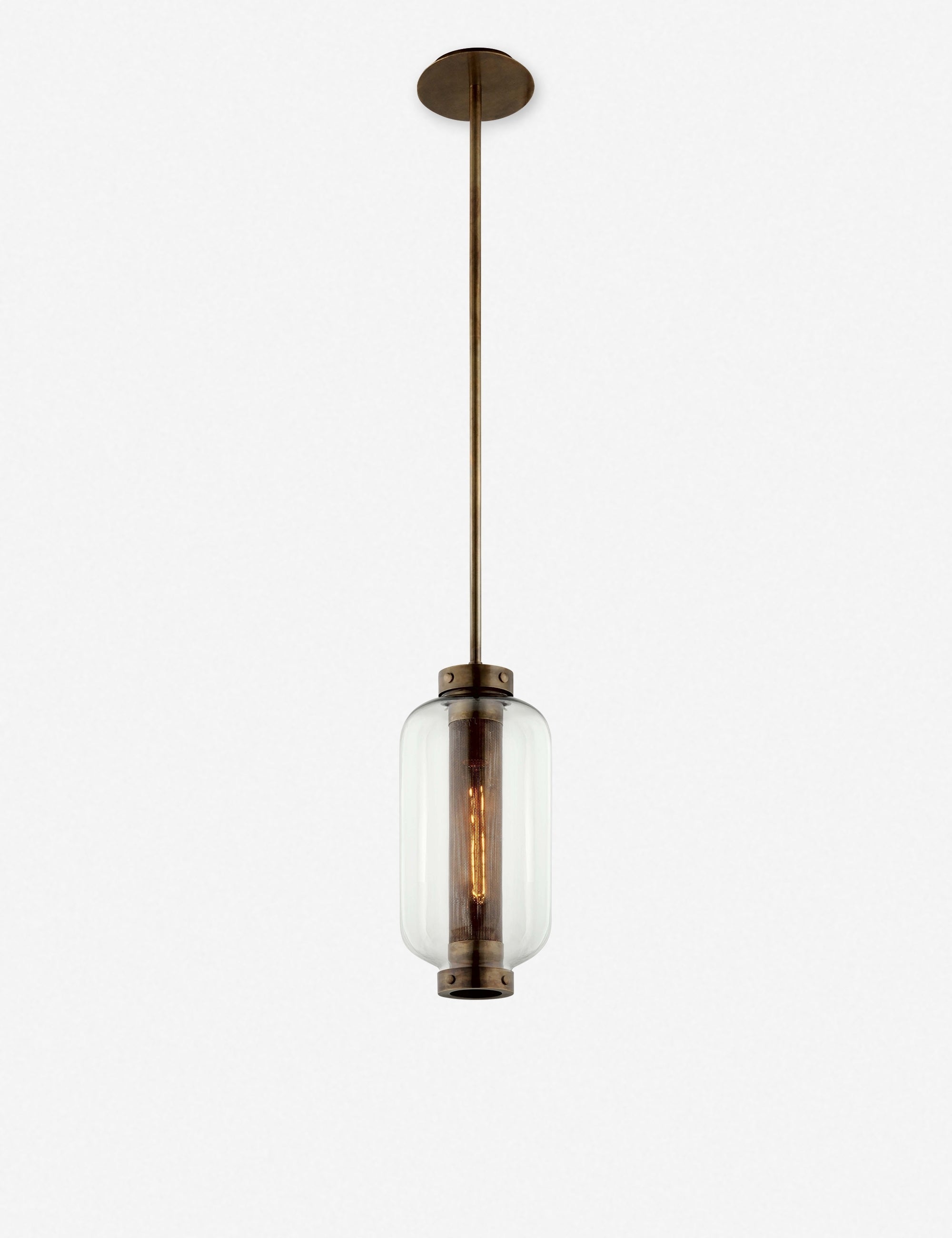 Suspension industriel Stirling en laiton