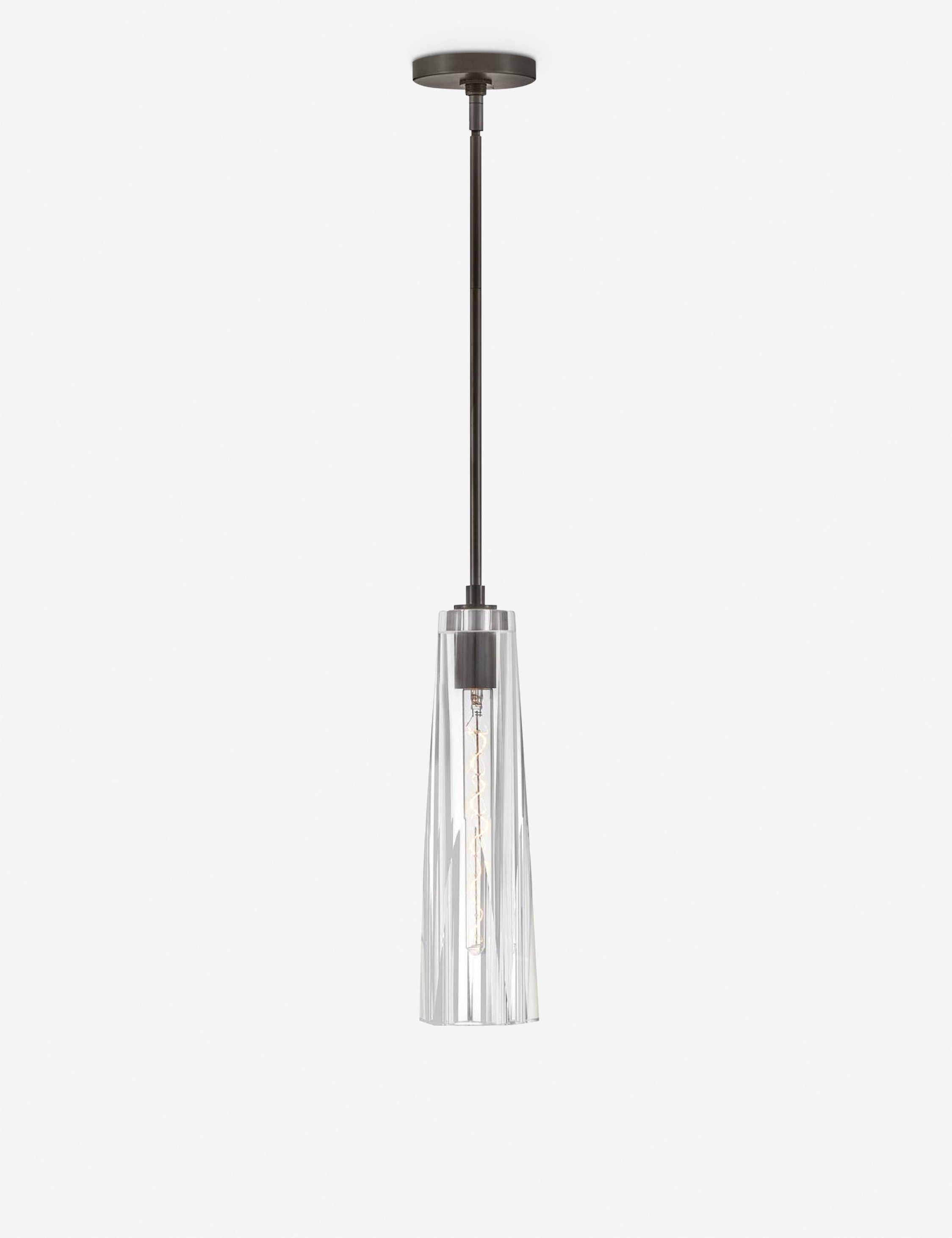 Suspension contemporain Wallace en noir - Noir