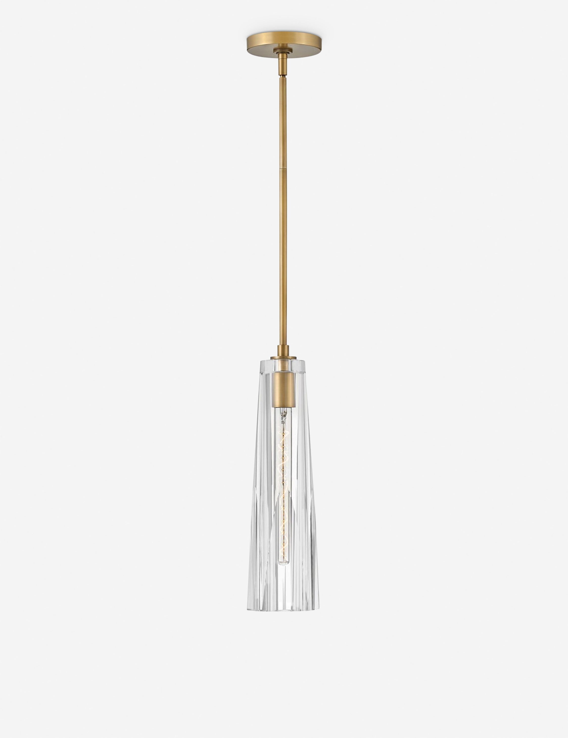 Suspension contemporain Wallace en laiton - Laiton