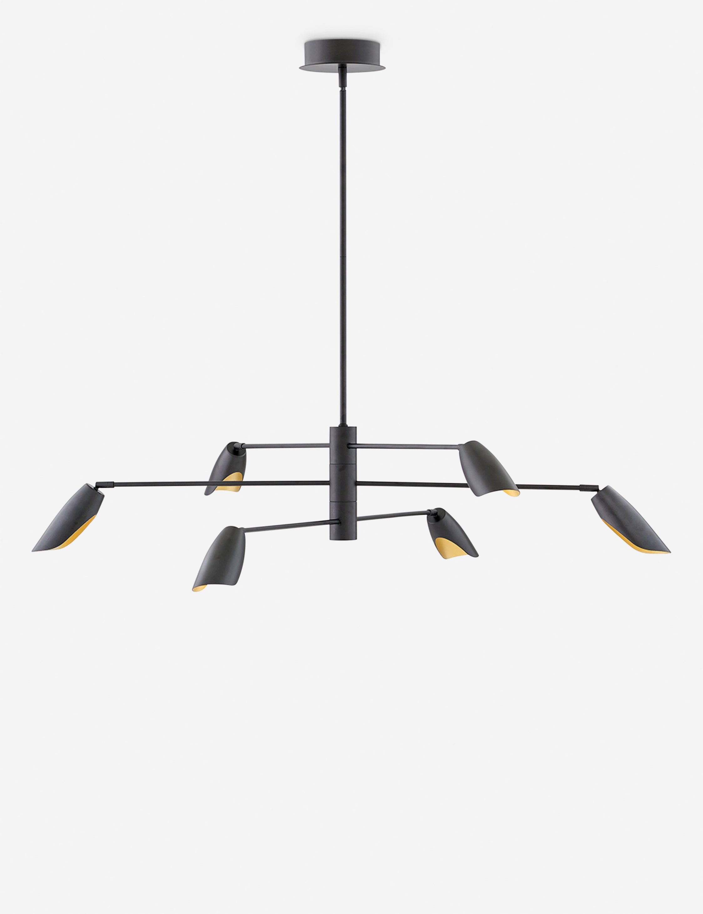 Lustre minimaliste Tyler en noir - Noir